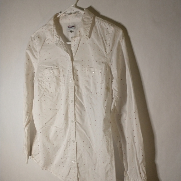 Old Navy women's polka dot button up size XS - Picture 5 of 7